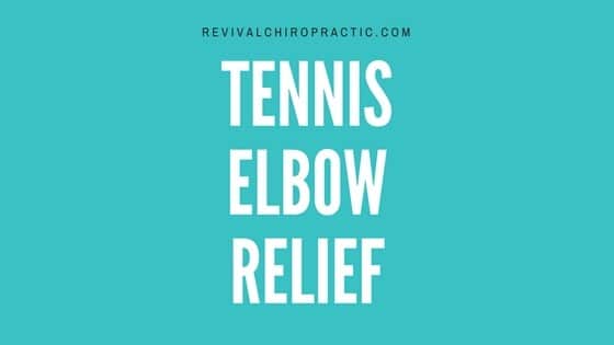 Tennis Elbow Relief
